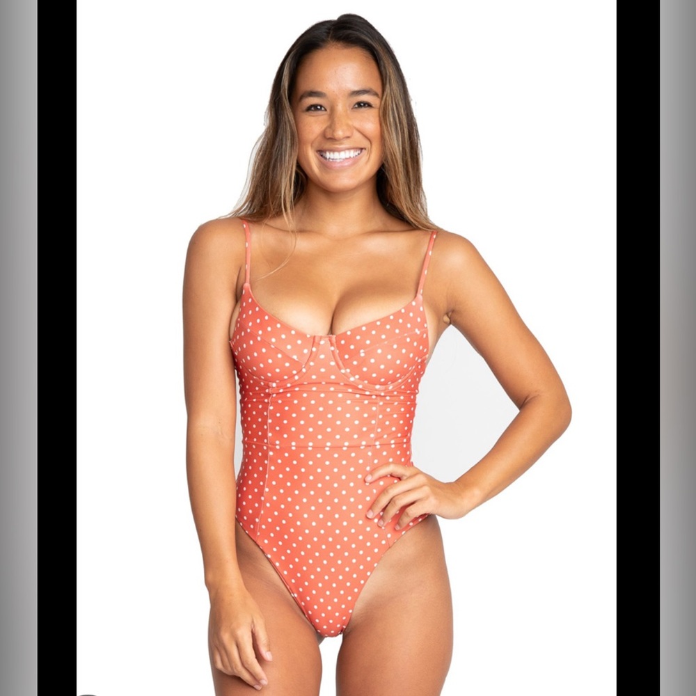 Skatie “Rachel” in Bart Dot One-Piece Swimsuit